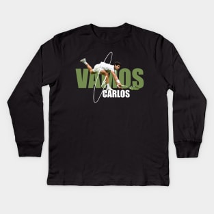 Vamos Carlos Kids Long Sleeve T-Shirt